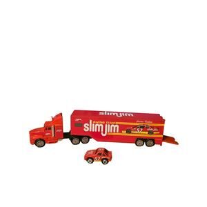 Jason Keller #57 Slim Jim Racing Champions 1:144 Transporter & Car NASCAR